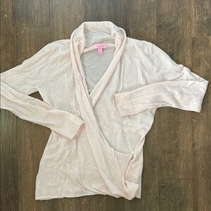 Lilly Pulitzer Cream Knit Cardigan